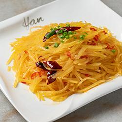 Hot and Sour shredded potato